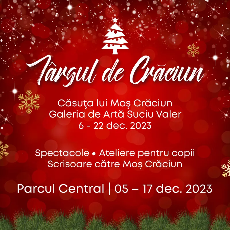 Vă invităm cu drag la a VII-a ediție a Târgului de Crăciun!