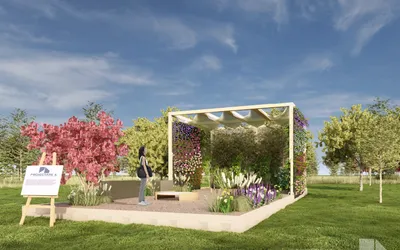 Au început amenajările la West Side Flower Fest!