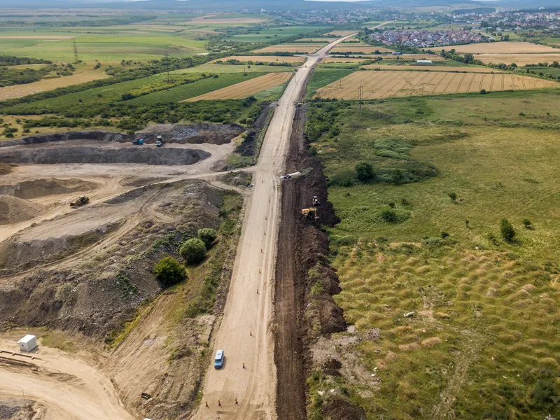 Stadiul lucrărilor la Centura Sânmartin