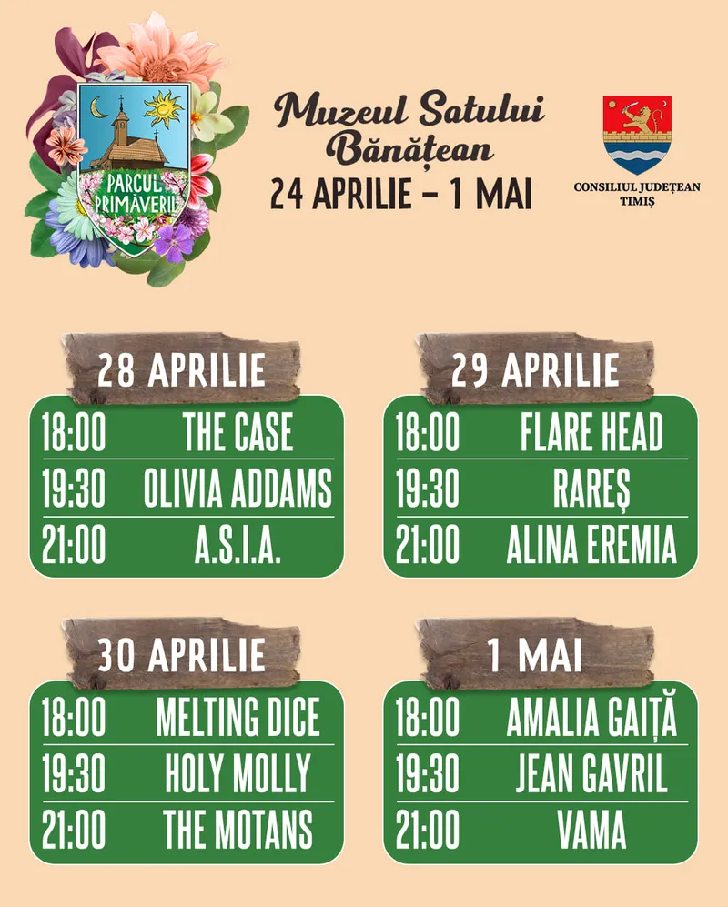 Încep activitățile pentru toate vârstele la Parcul Primăverii