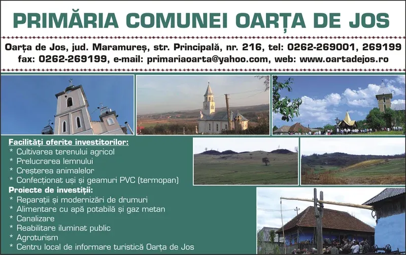 PRIMĂRIA OARŢA DE JOS
