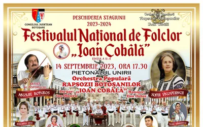 Festival Național de Folclor în memoria lui Ioan Cobâlă