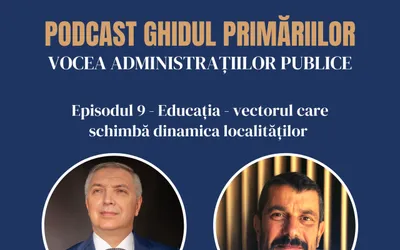 Educația - vectorul care schimbă dinamica localităților | Prof. Leonard Azamfirei | Podcast | Episodul 09