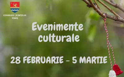 O nouă săptămână culturală în organizarea instituțiilor CJ Timiș