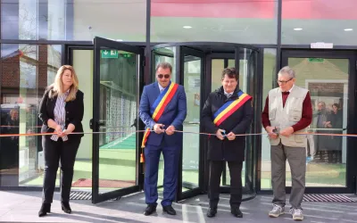 Iustin Cionca: S-a inaugurat cea mai modernă sală de sport de pe Valea Mureșului!