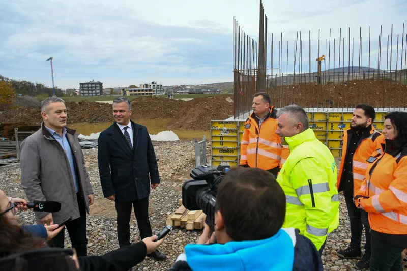 Ministrul Dezvoltării, în vizită pe șantierul Inelului Rutier Metropolitan