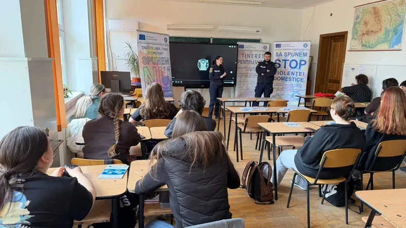 Primăria Deva susține prevenirea consumului de droguri în rândul tinerilor prin sesiune la Liceul Tehnologic Energetic „Dragomir Hurmuzescu”