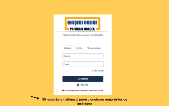 30.11.2022 – ultima zi pentru anularea majorărilor de întârziere